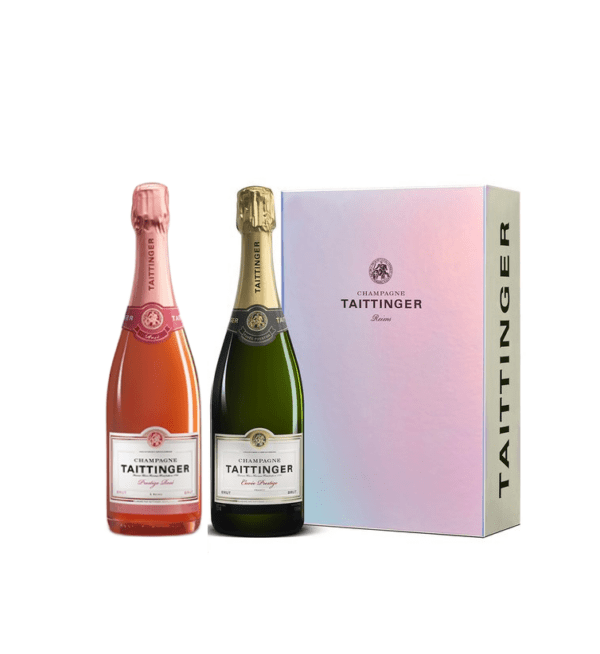 Confezione due bottiglie Taittinger